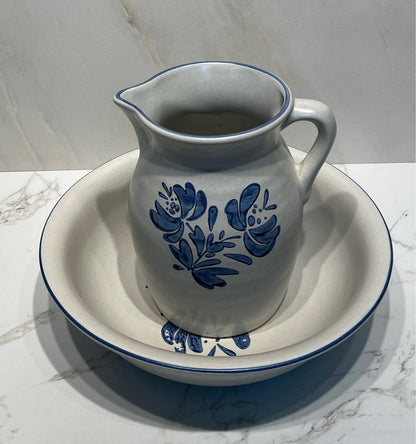 Pfaltzgraff Pitcher and Bowl