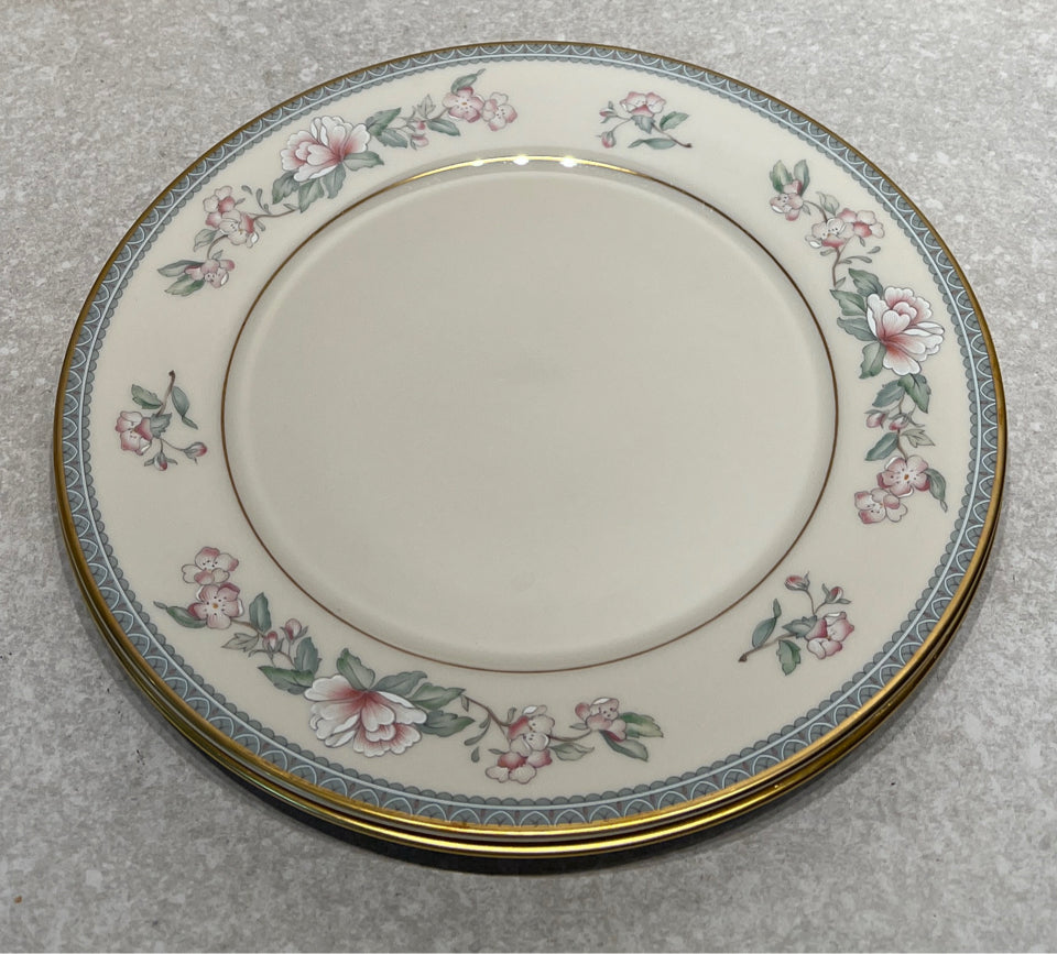 Set of 2 Lenox Serenade Dinner Plates