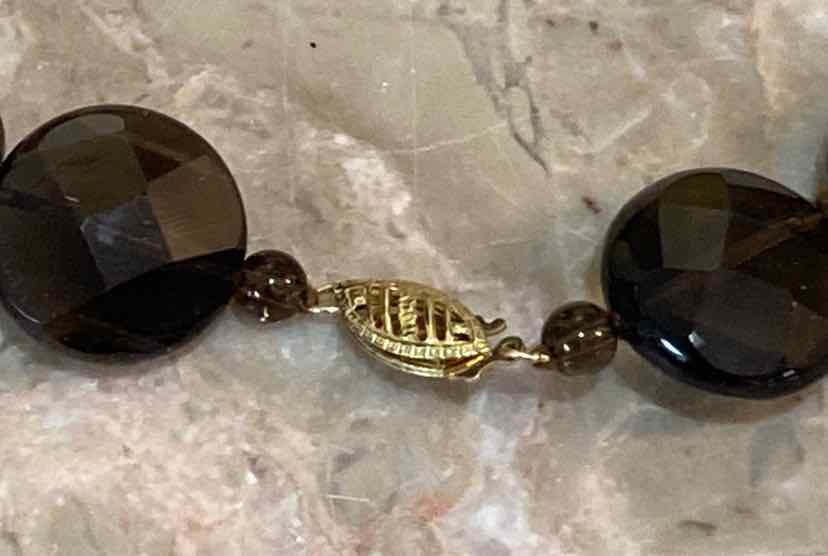 14K Gold Clasp Necklace