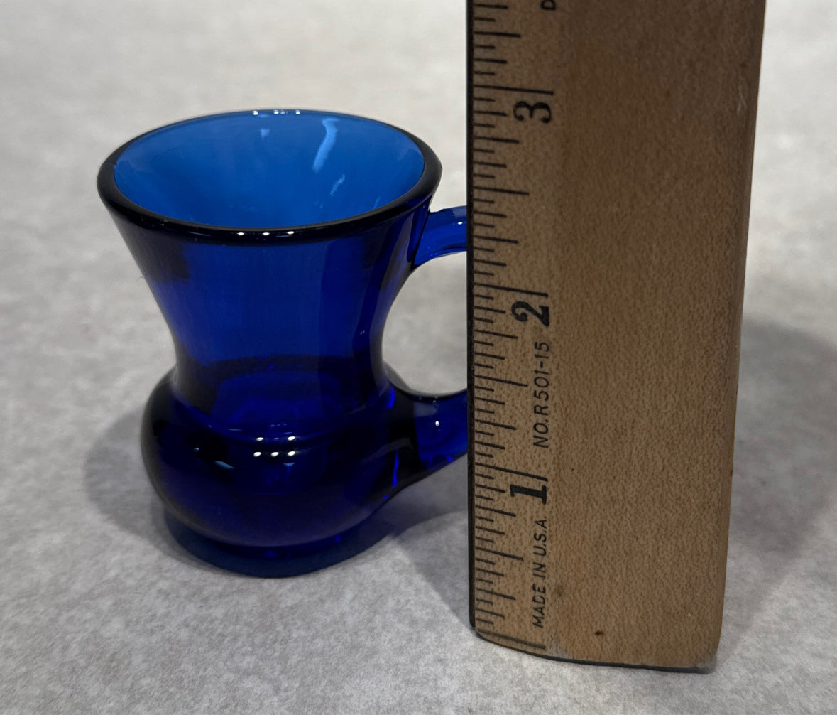 Set of 6 Mini Cobalt Blue Mugs