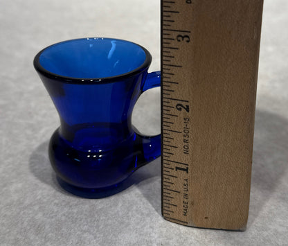 Set of 6 Mini Cobalt Blue Mugs