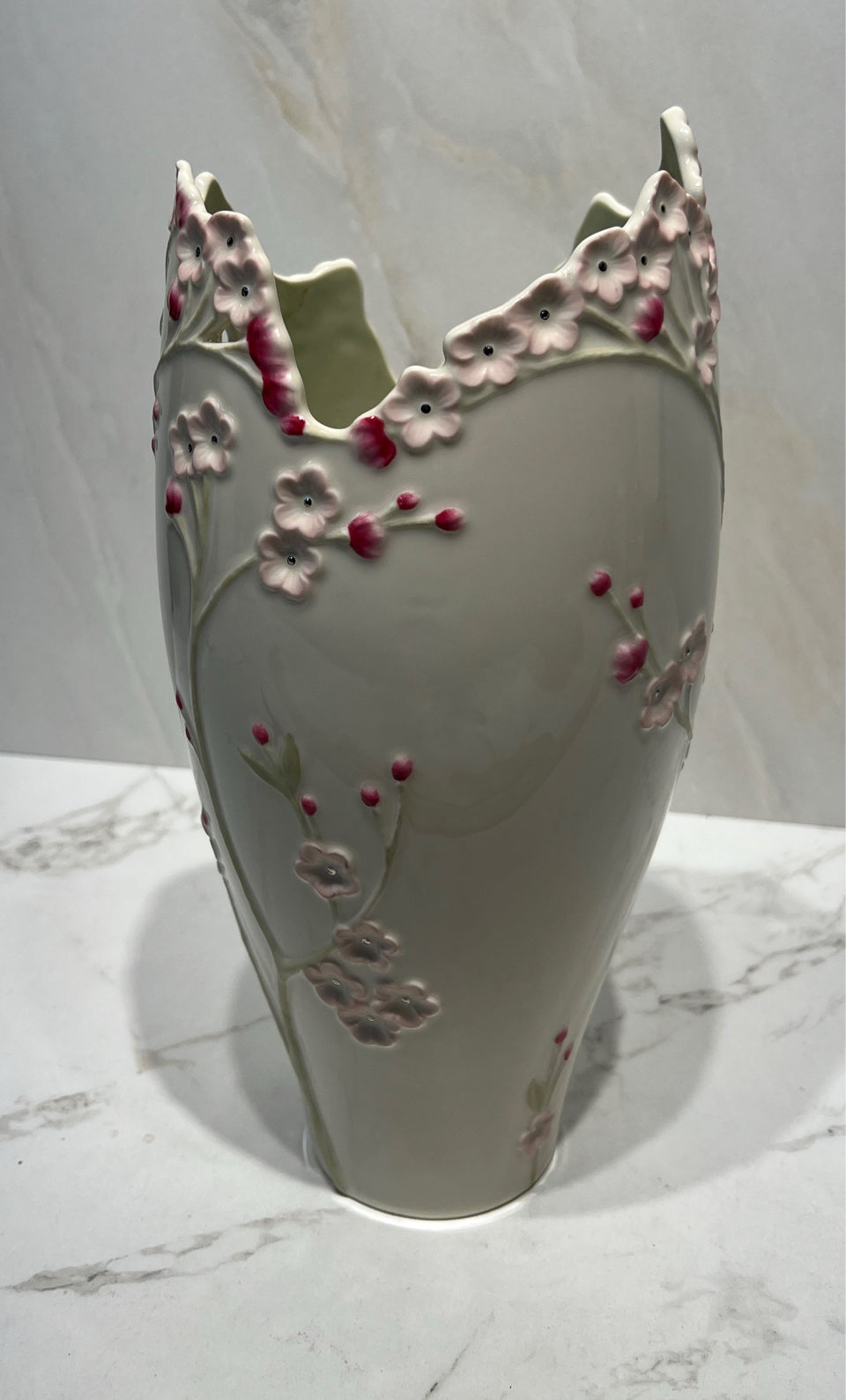 Lenox Pink Cherry Blossom Vase