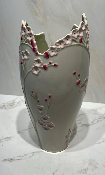 Lenox Pink Cherry Blossom Vase