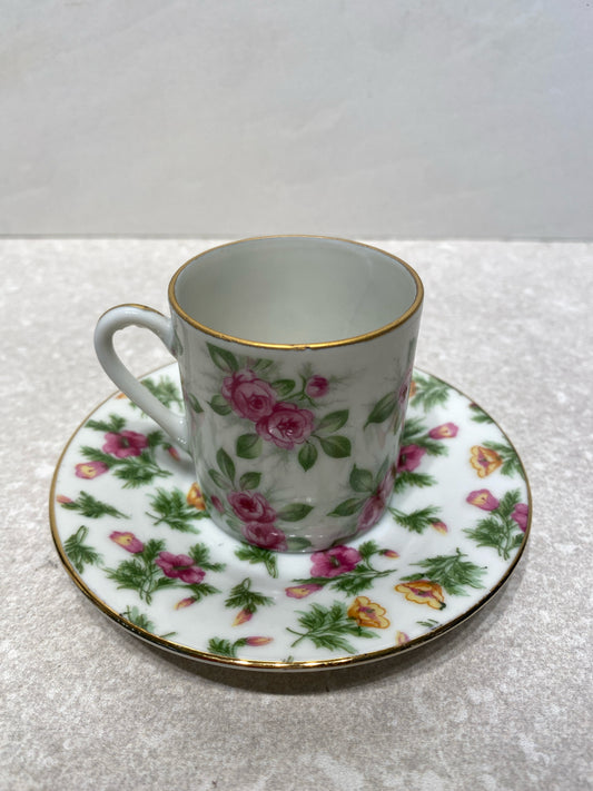 Lefton Cup And Saucer