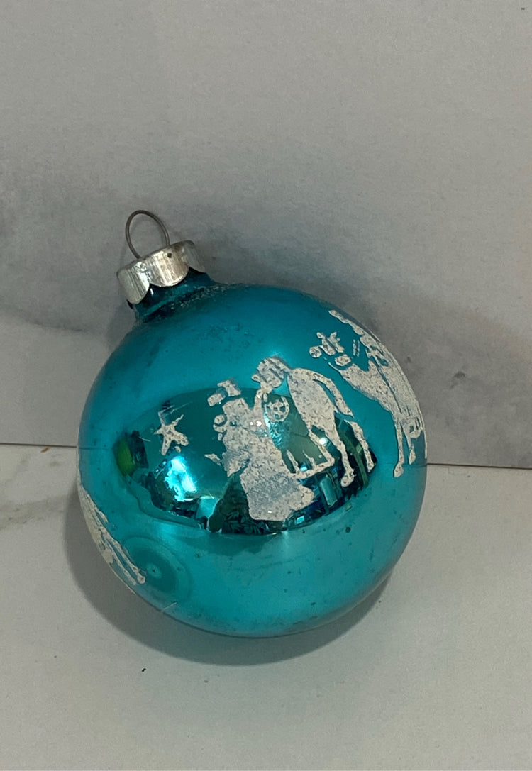 Vintage Nativity Ornament