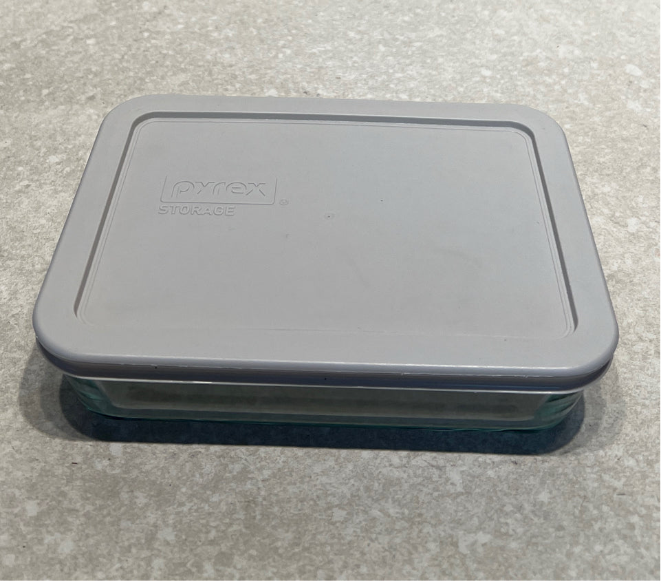 Covered Pyrex Bowl