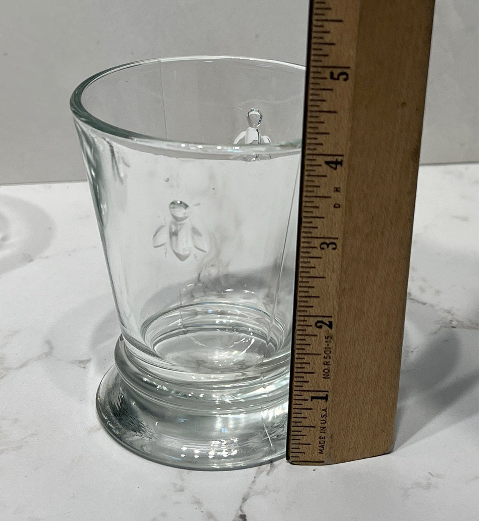 Set of 4 Paris Bee Glasses