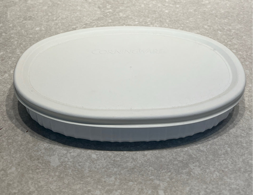 Covered Corning Ware