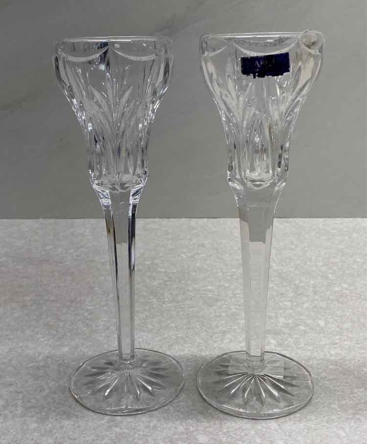 Pair of Waterford Candleholders