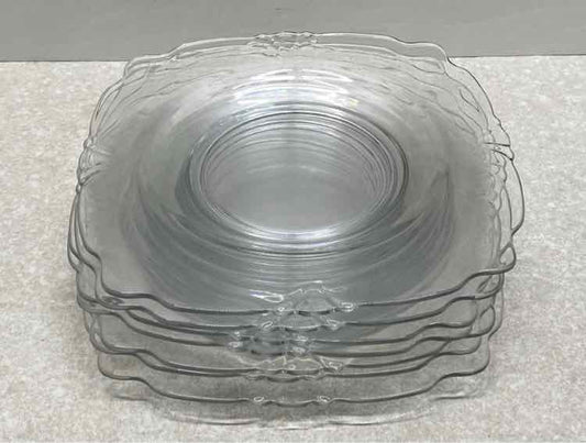 Set of 7 Heisey Plates