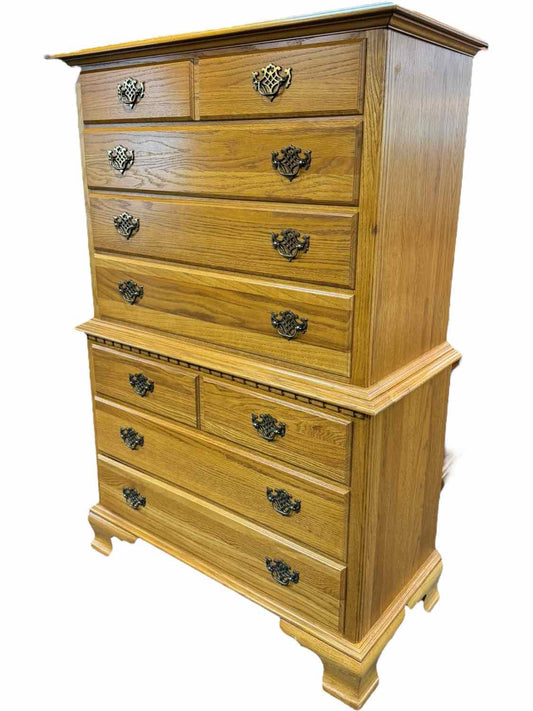 Oak Tall Dresser