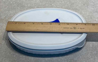 Covered Corning Ware Bowl