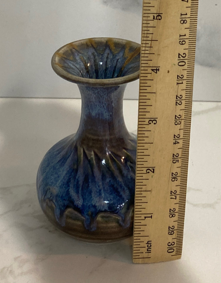 Signed Pottery Vase