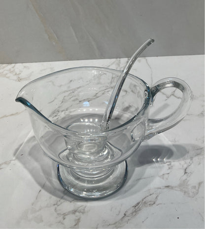 Gravy Boat With Spoon