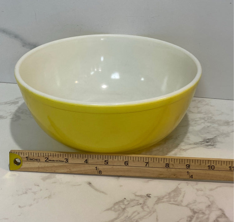 Pyrex Yellow Bowl