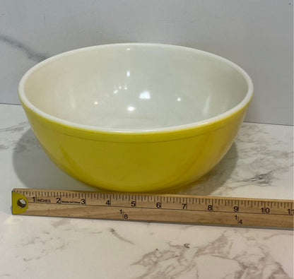 Pyrex Yellow Bowl