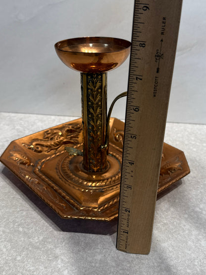 Copper Candleholder