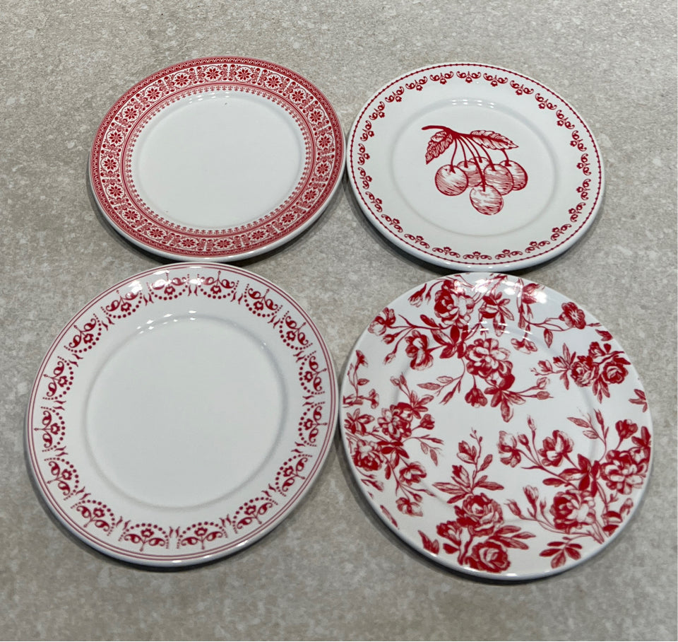 Set of 4 Plates