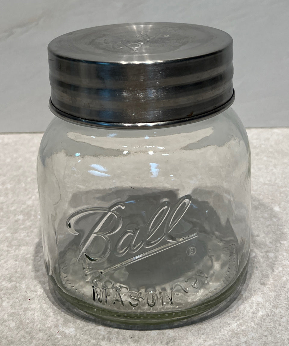 Covered Ball Jar
