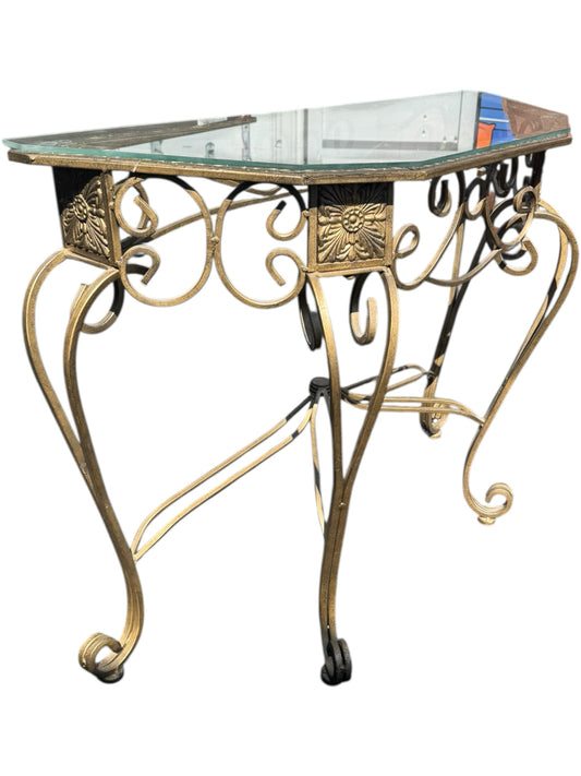 Glass Top Table