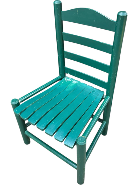 Green Childs Chair