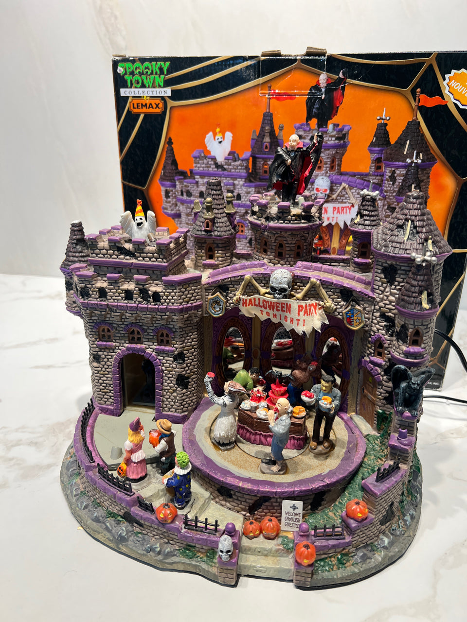 Lemax Halloween Party