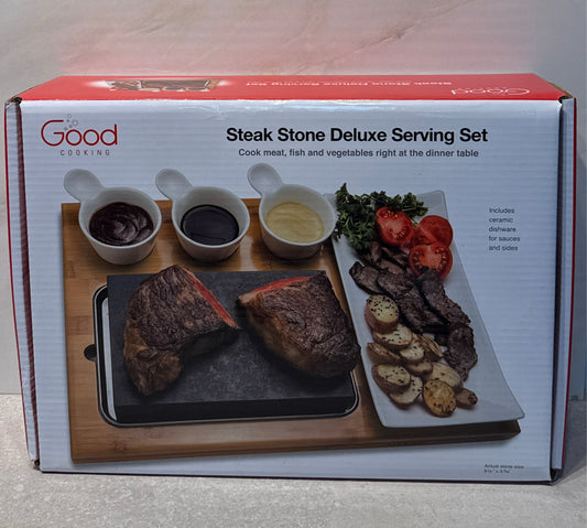 Steak Stone Deluxe Serving Set