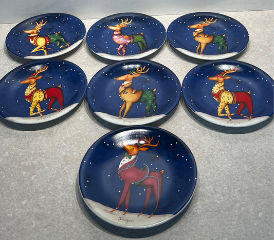 Set of 7 Plates