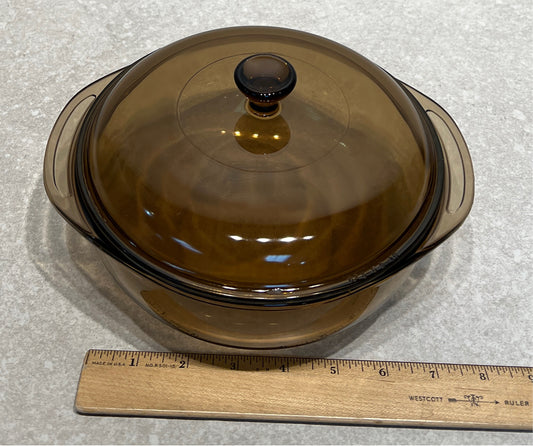 Covered Pyrex Bowl