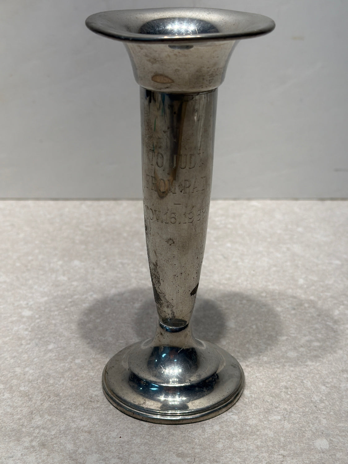 Pewter Vase