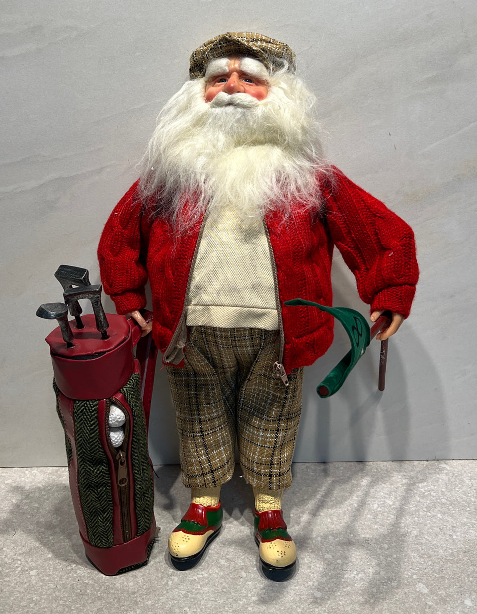 Golfing Santa