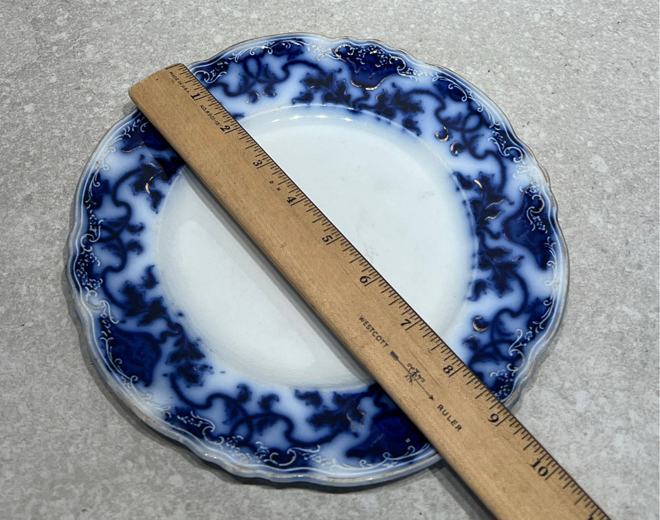 Flow Blue Plate