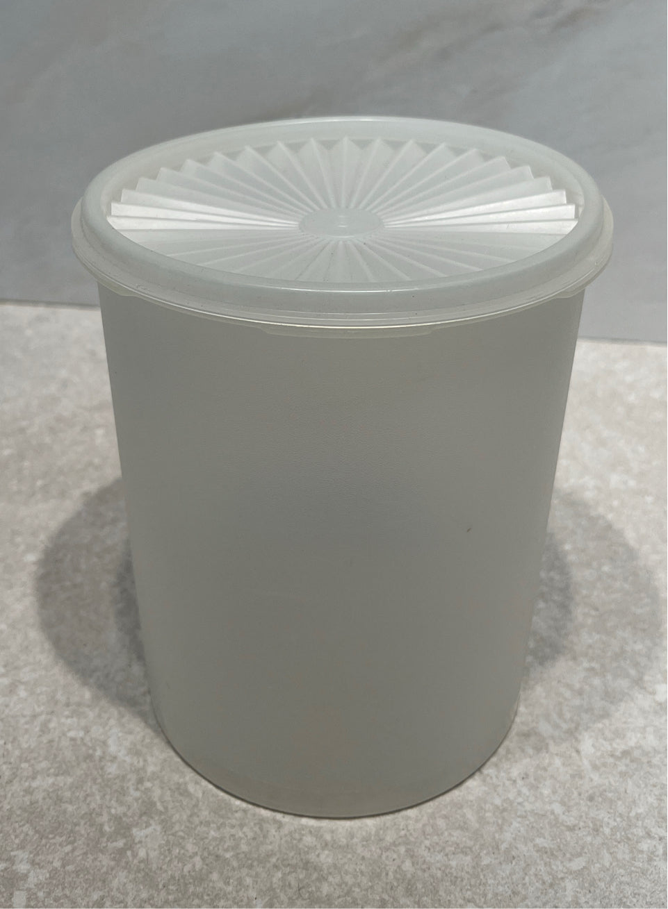 Covered Tupperware Container