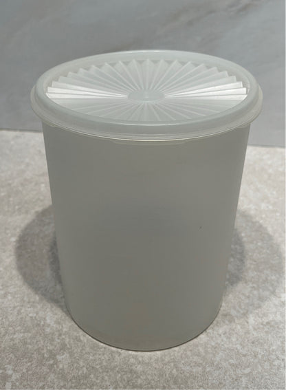 Covered Tupperware Container