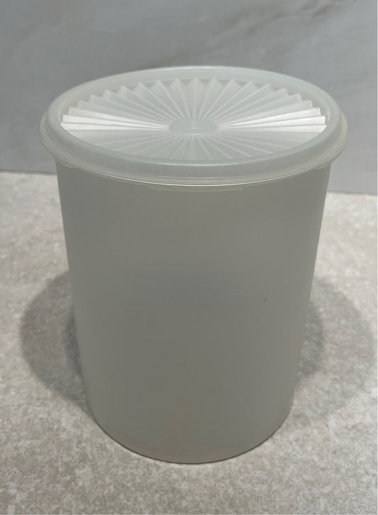 Covered Tupperware Container