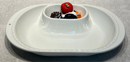 Nora Fleming Bowl with 4  Inserts