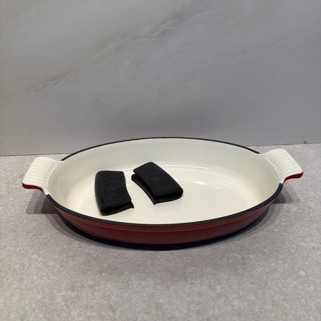 Sweden Enamel Cast Iron Pan