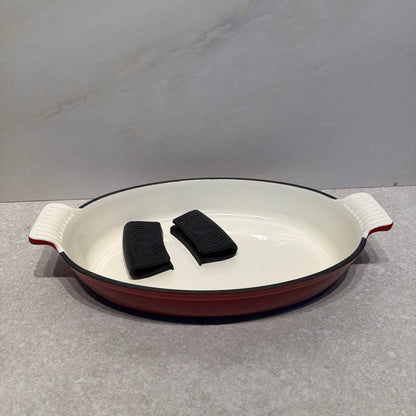 Sweden Enamel Cast Iron Pan