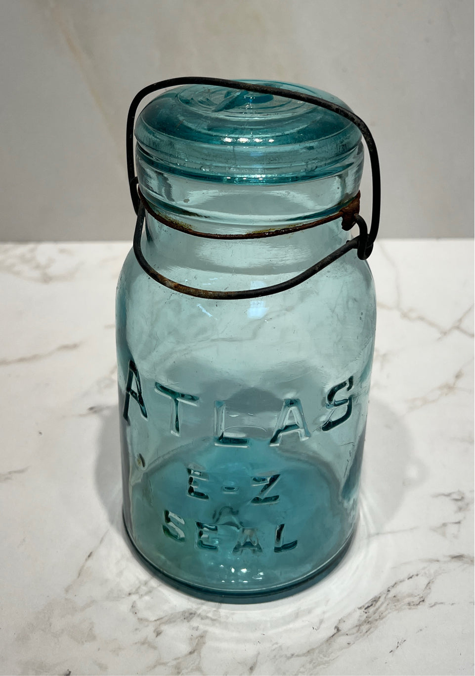 Blue Canning Jar