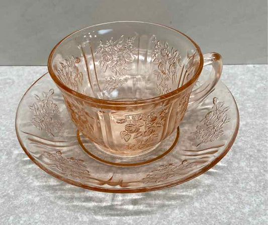 Sharon Pink Cup and Saucer