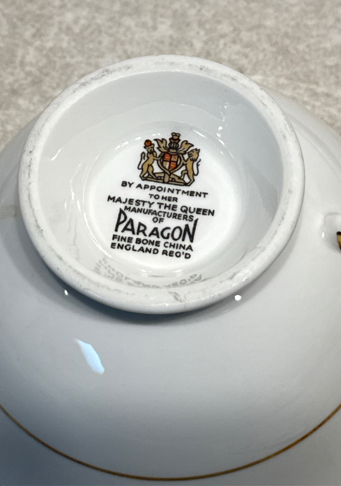 Paragon Cup and Saucer