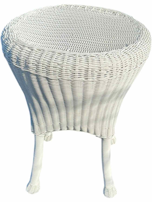 Wicker End Table