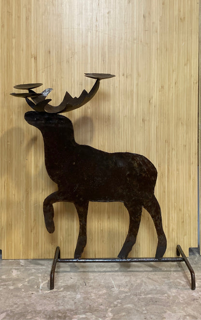 Moose Candleholder