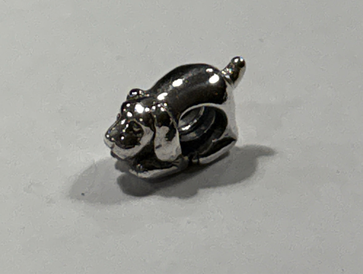 Sterling Dog Charm