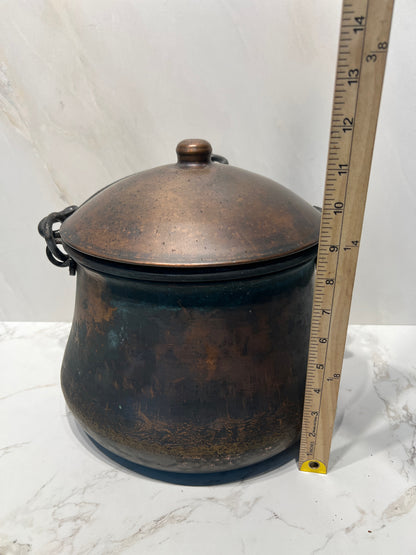 Copper Pot with Lid