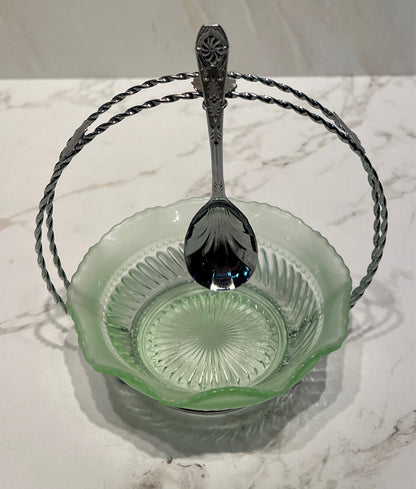 Dish with Spoon