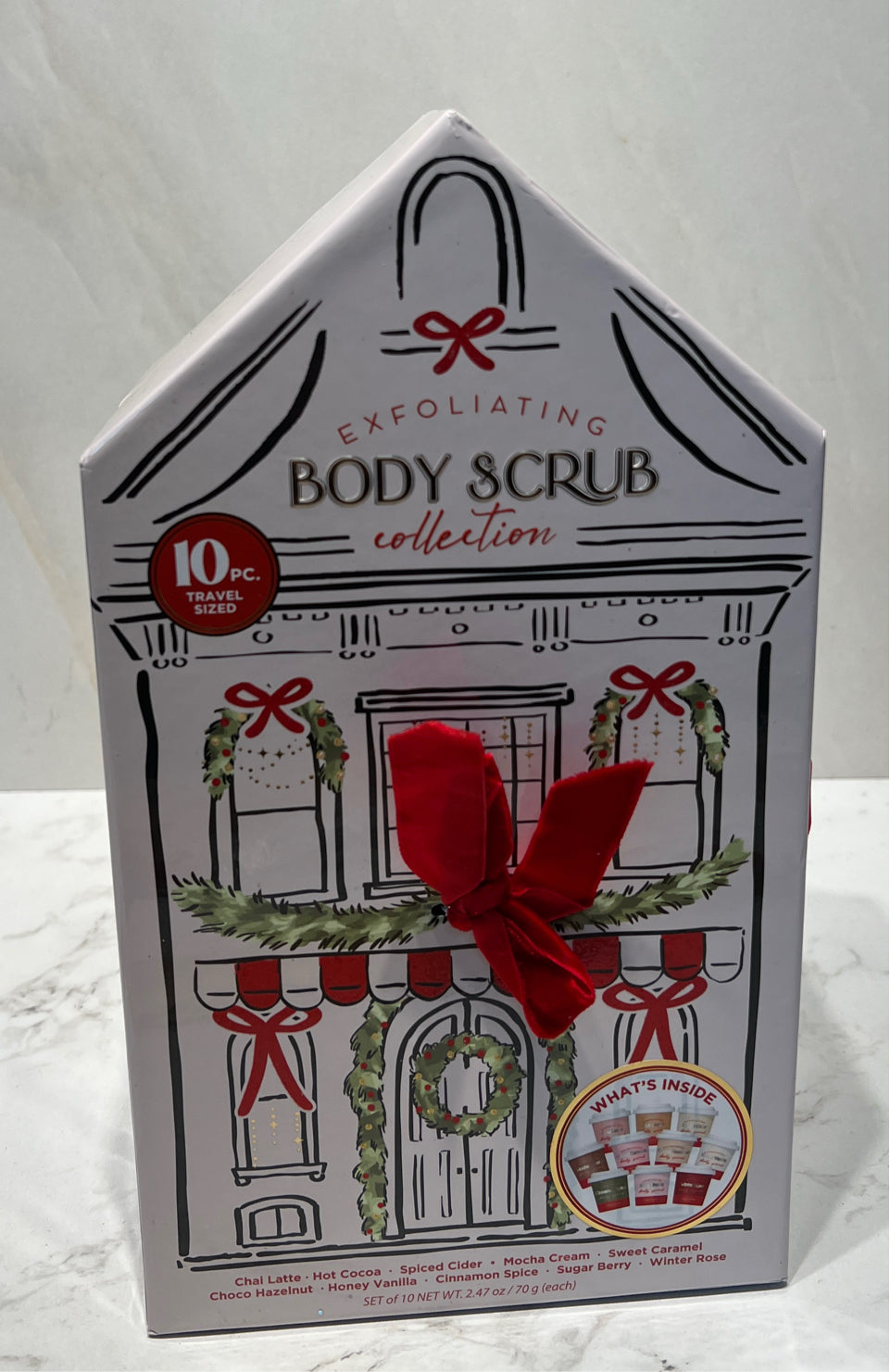 10-Piece Body Scrub