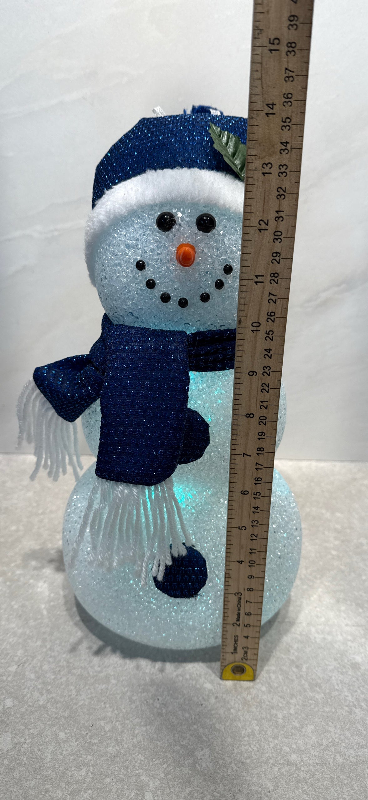 Lighted Snowman