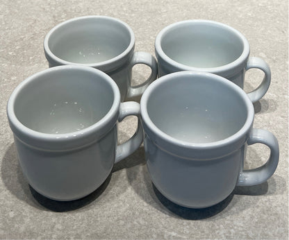 Set of 4 Pottery Barn Mugs