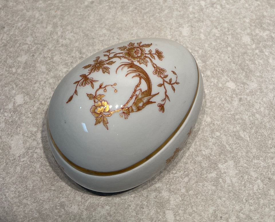 Limoges Covered Egg